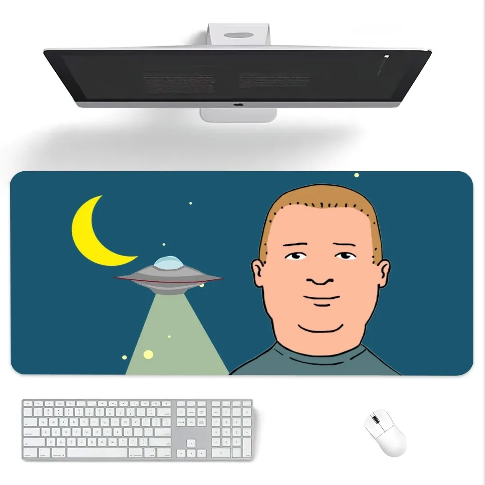 Cartoon K-King of the Hill Mouse Pad Computer Laptop Gaming Office Wrist Guard Non Slip Keyboard Pad