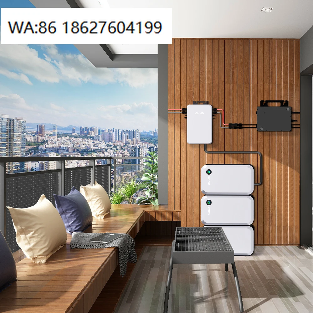 Household 800W Balcony Solar System, High Stability Micro Inverter, Standard Balkonkraftwerk