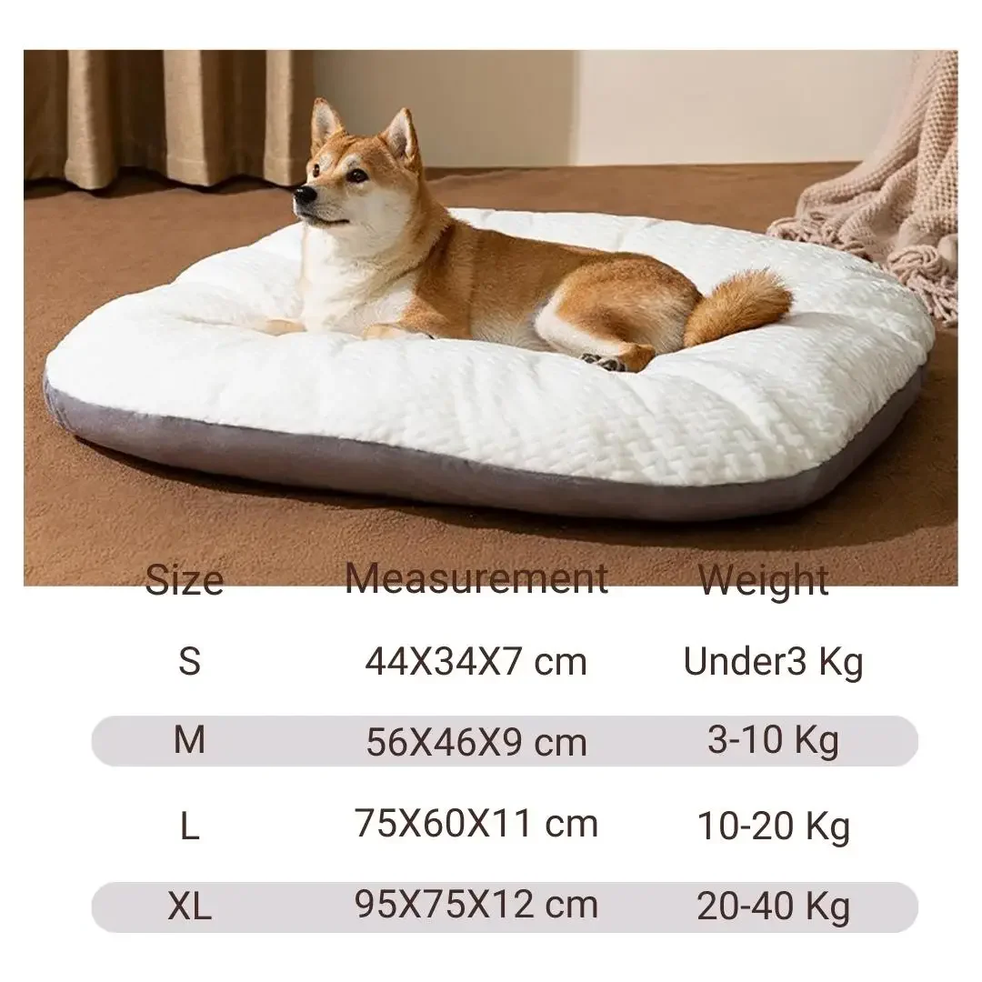 Imagem -06 - Lavável Oval Shape Cushion Bed para Cães Grandes Cama de Cachorro Confortável Ideal para Crates Dog Kennel