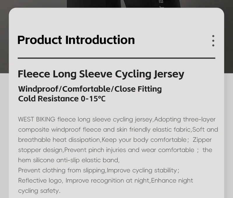 WEST RADFAHREN Männer Halten Warme Radfahren Jacke Winter Herbst Winddicht Thermische Fleece Fahrrad Mantel Wärme Lagerung Windjacke Fahrrad Jacke – Detail 2