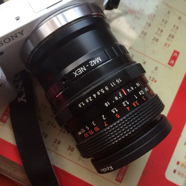 Кольцо-адаптер для объектива для Sony NEX3 NEX5 NEX6 M42-NEX 5T 5N NEX7 A5100 A6000 A7R A7 II A9 E-mount Camera