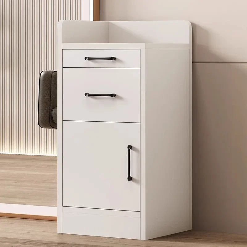 Barber Shop Tool Cabinet Hair Salon Special Wooden Paint Tool Desk Hair Shop Work Cabinet Cut Shop Locker