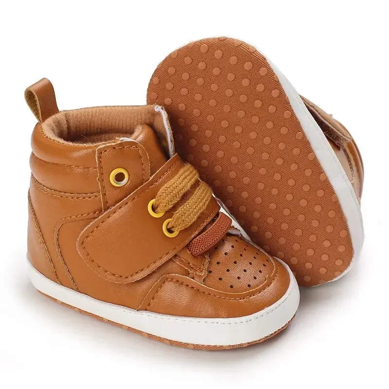 Meckior Neugeborenen Baby Basketballs chuhe High Top Sneaker lüften rutsch feste warme lässige weiche Baumwolle unten Baby Boy Girl Schuhe