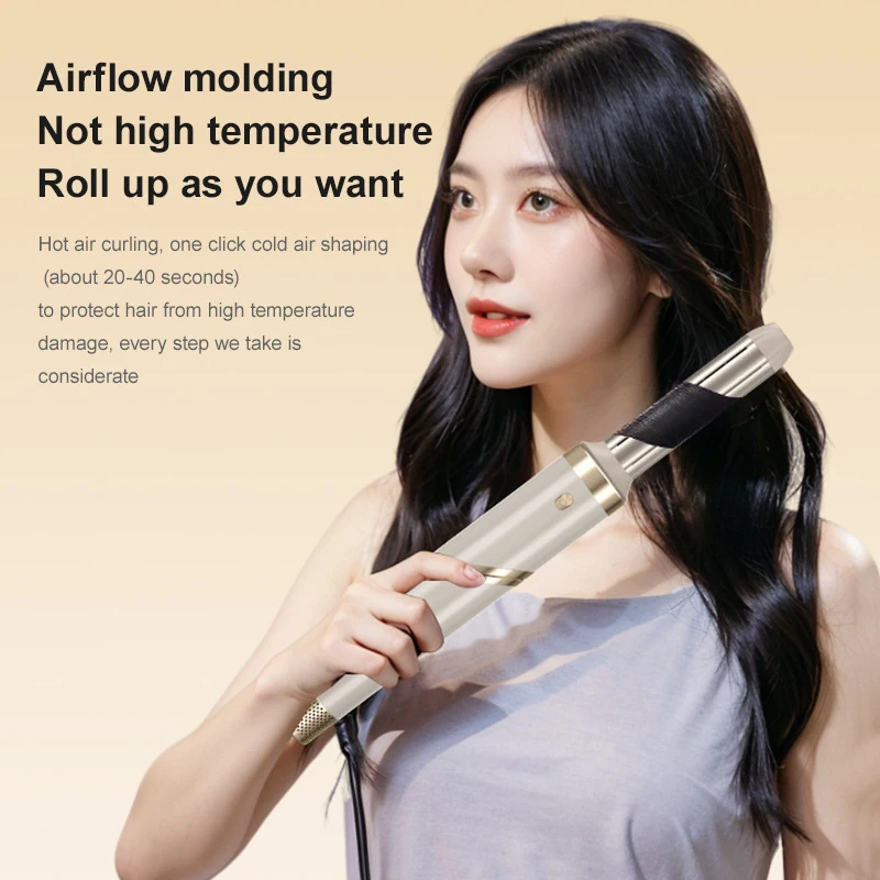 Multi-functional High-Speed Hair Dryer 9-in-1 Hair Styling Tool Multi Cool/Hot Air Brush Suitable for All Hai r Type Hair Styler