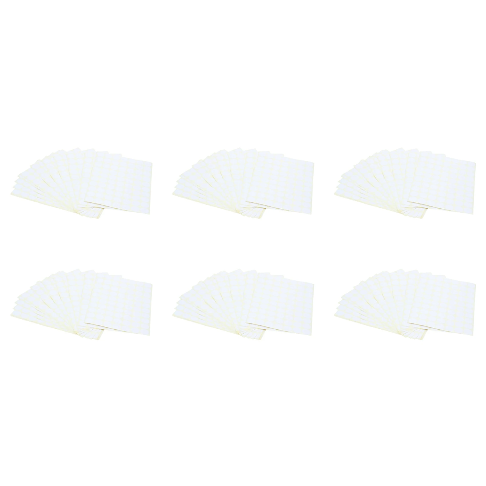 90Pcs 19Mm Circles Round Code Stickers Self Adhesive Sticky Labels White-Y18A