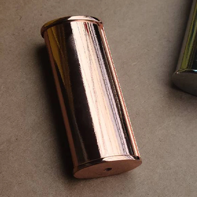 10pcs Zinc Alloy Metal Big Case Shell for Bic J6 Lighter Stripes On Side Can Covered with Decorative Leather 3 Colors