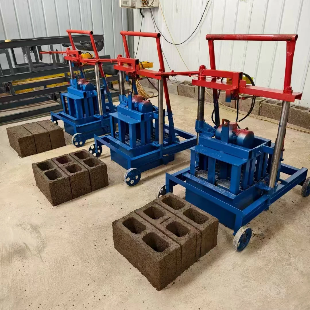 

Fully Automatic Cement Brick Production Line 220V with Essential Components-Motor Gearbox Bearing & Gear Brick Making Machine