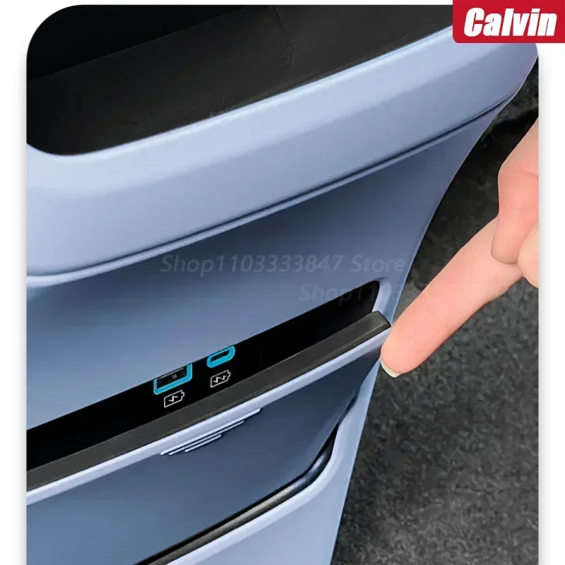 For BYD SEAL ATTO4 EV Original Car Color Interior Sticker Kit Anti-kick in The Car After Modification Discharge Trend Decoration