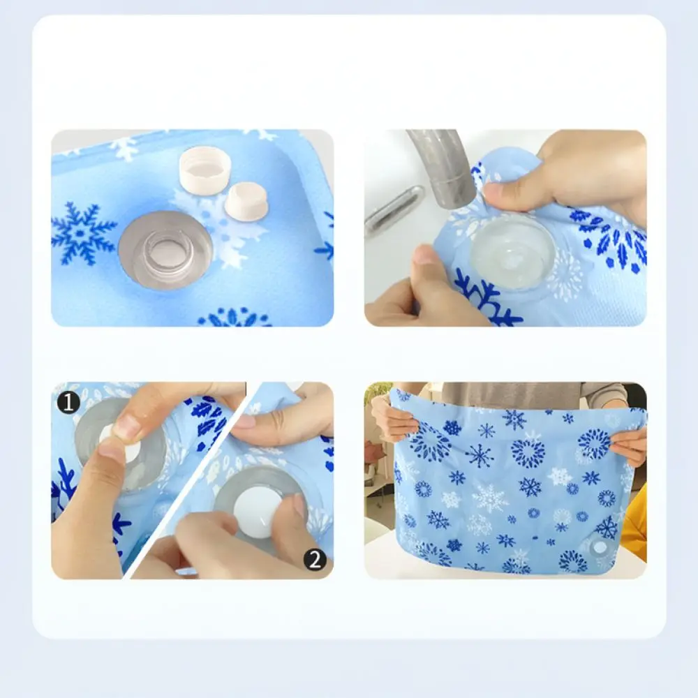 Pet Cooling Pad Water Injection Gel Mat For Summer Dog Cat Bed Durable PVC Washable Comfortable Breathable Kennel Cushion