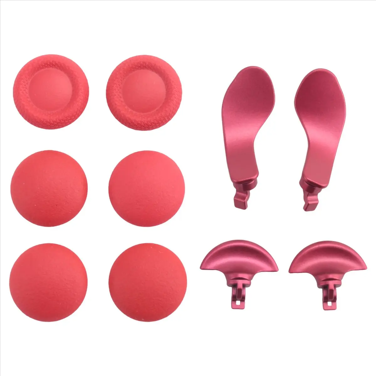 【Home-Accessories】Analog Joysticks for Controller 10-in-1 Thumb Stick 4 Metal Rear Paddle Trigger Button Replacements for B