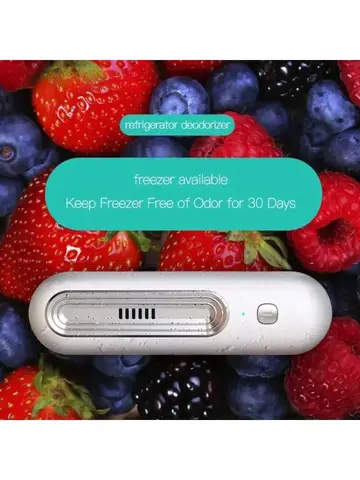 Refrigerator Deodorizer Air Purifier Refrigerator Deodorizer Food Shelf Life Extender Remove Odor Smoke Pet Toilet  Car   ﻿