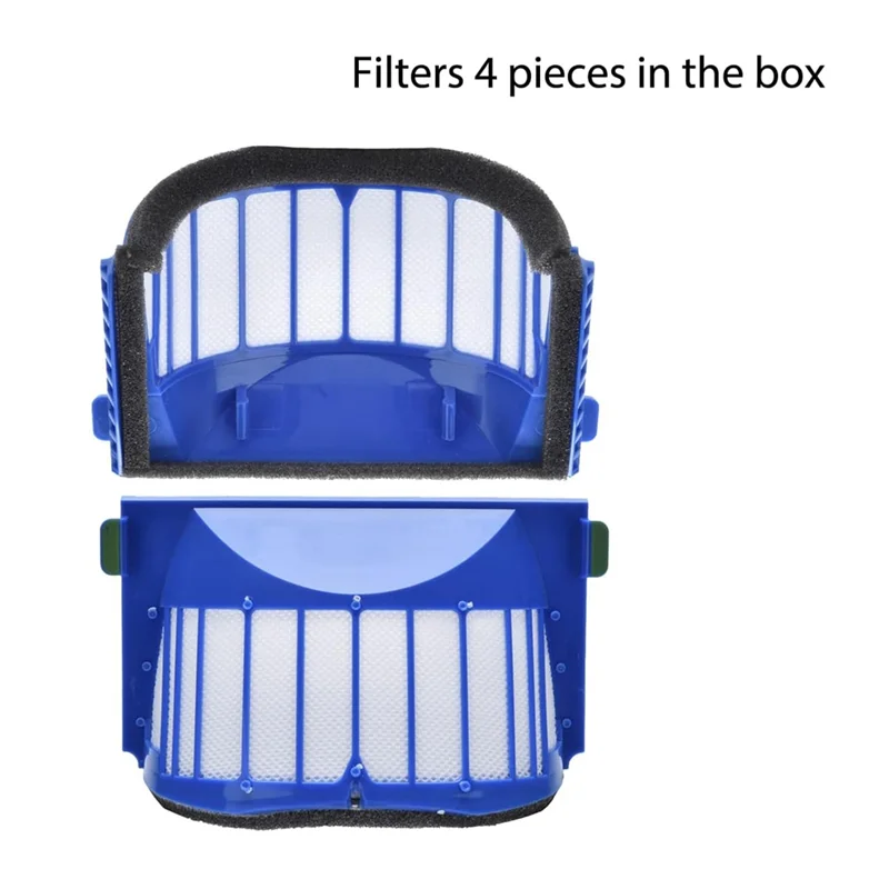 EAS-For Irobot ルンバ全 600 シリーズ 670 671 675 677 690 692 694 650 665 メインサイドブラシフィルター交換部品