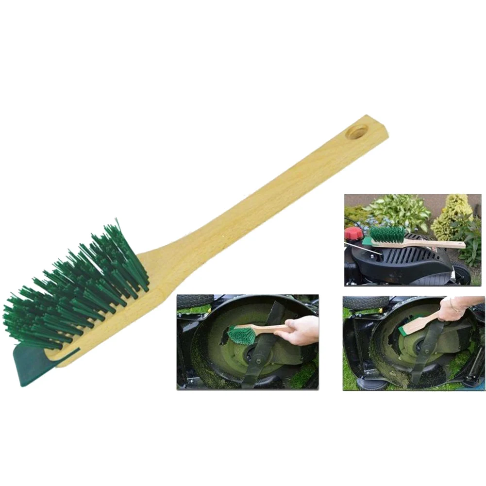 Lawn Care Outdoor Cleanup Green Red Garden Scraper Ergonomic Lawn Mower Cleaning Tool Outdoor Equipment Cleaner