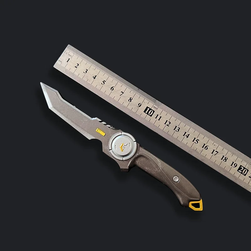 19cm nuevo juego Valorant periférico modelo de Metal armas y accesorios cuchillo decoración de escritorio adornos niños regalos de cumpleaños Juguetes