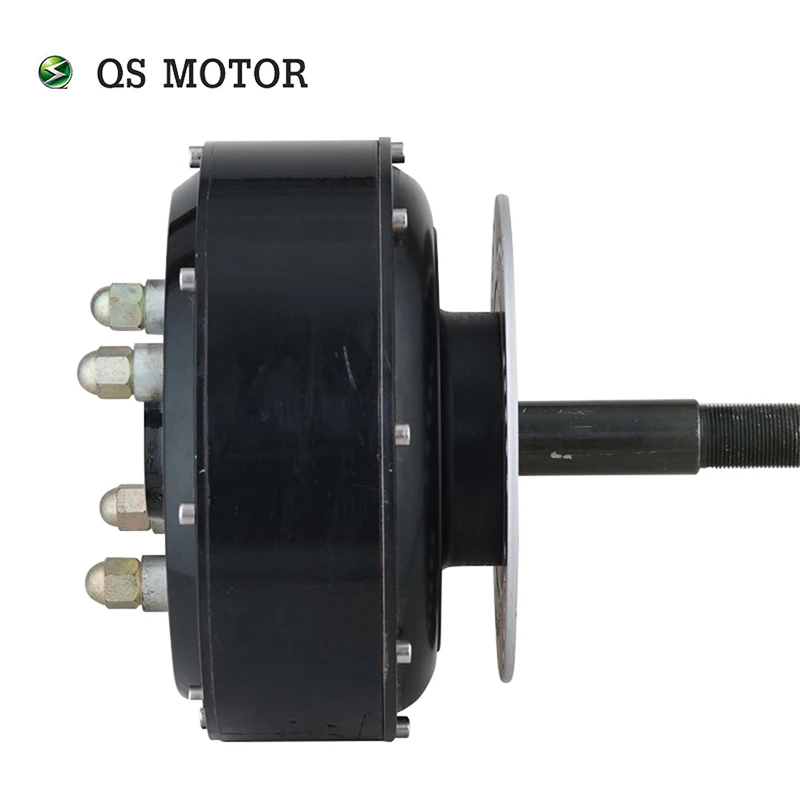 QSMOTOR QS205 50H V3 E-Car Motor 3000W 72V Single Shaft Hub  Motor 196N·m Torque 84% Efficient BLDC for Golf Car ATV