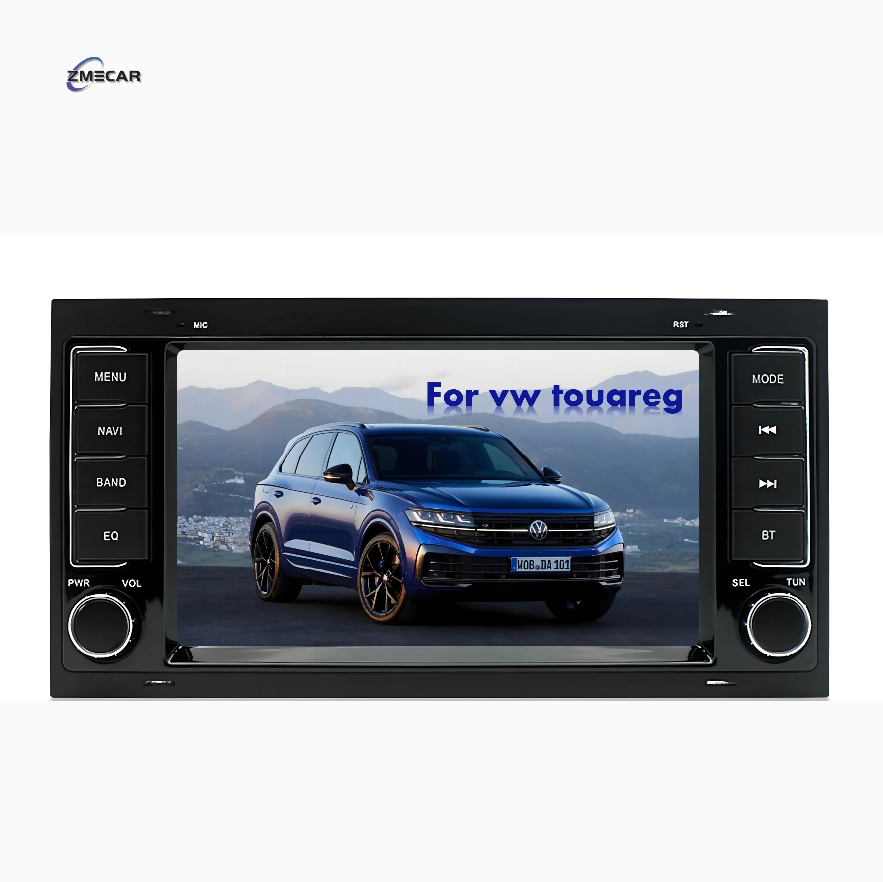 Zmecar Android Car Multimedia Video Player Gps Carplay Wifi 2Din Car Radio Audio System Vw Touareg 2012 2013 2014 2015