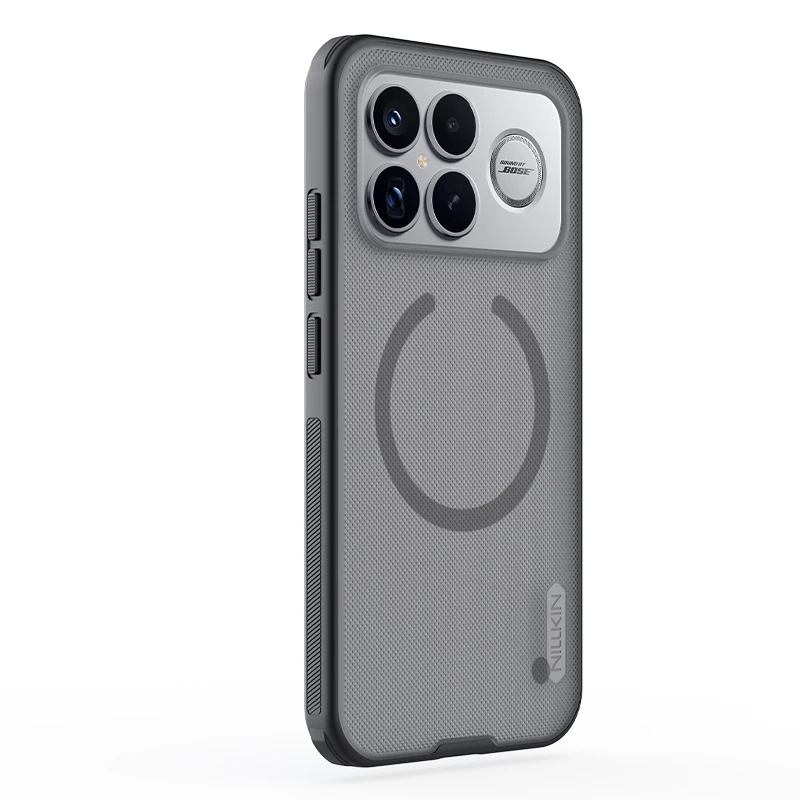 Image of Für Xiaomi Poco F8 Ultra Nillkin Hülle Super Frosted Pro Magnetischer 360-Grad-weicher Rahmen Matt Magsafe PC Vollständiger Schutz der Rückseite