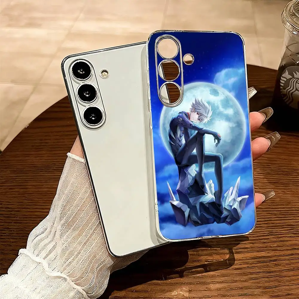 

Neon-n G-Genesis E-Evangelion Phone Case Transparent Silicone Soft For SamsungA10,12,20,21S,30,31,40,50,51,52,70,71