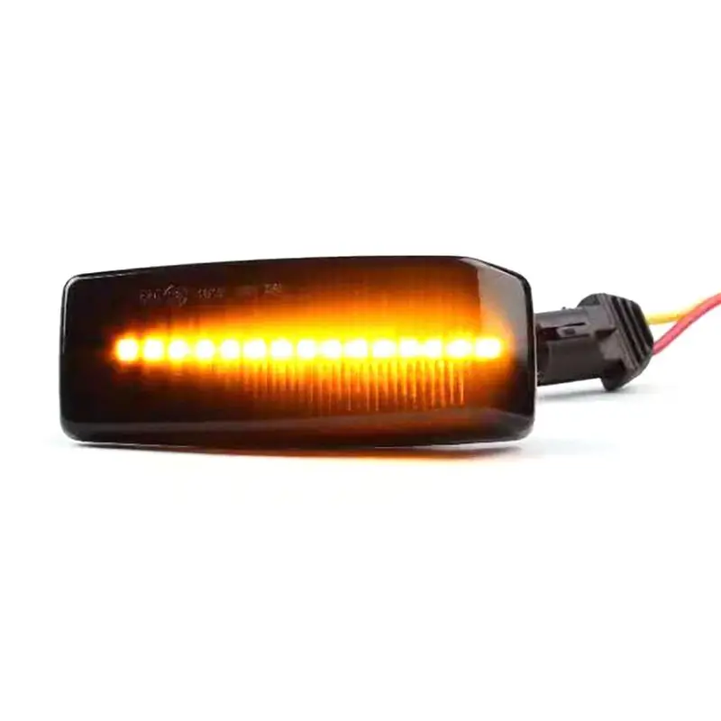 Authentic 4X LED Dynamic Side Maker Repeater Lights Turn Signal Lamp For Mercedes Benz C E S SL CLASS W201 190 W202 W124 W140 R1