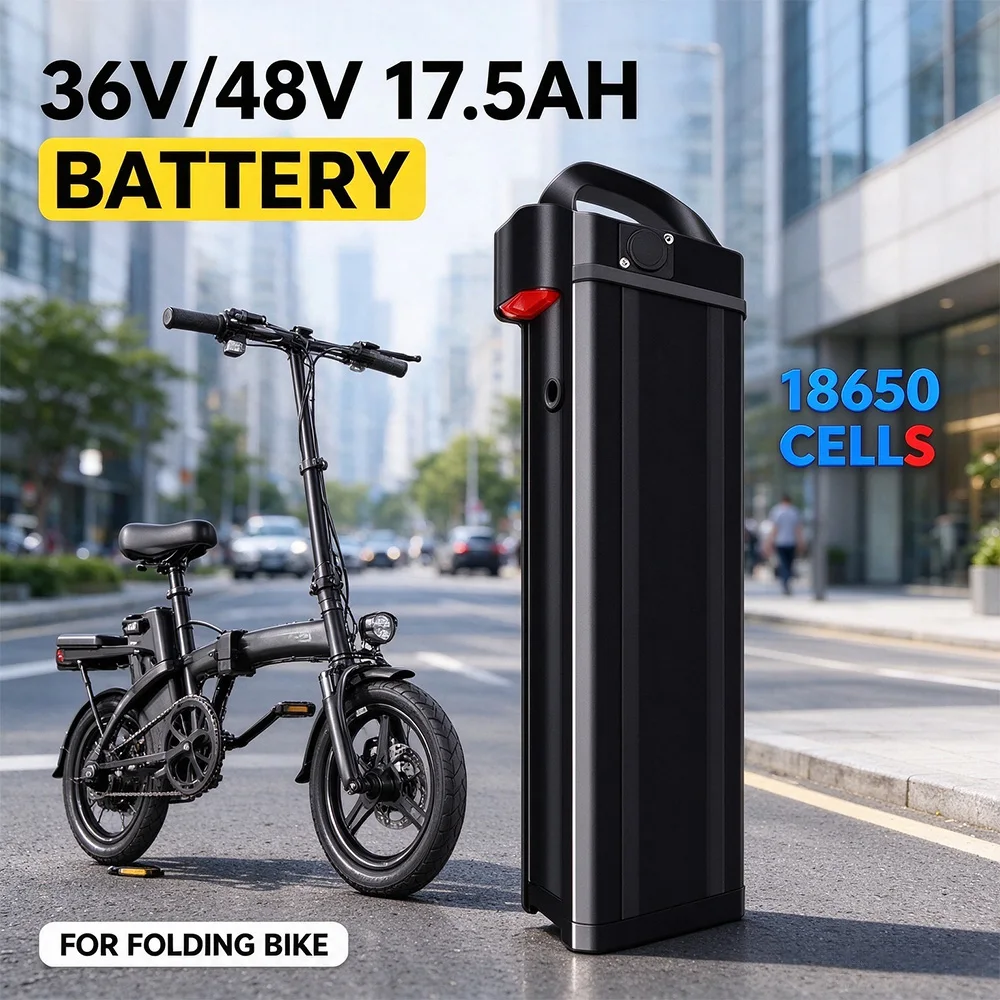 New 40Ah 20Ah Original Haiba 48V Li-ion 18650 Battery with Charger and BMS Protection Plate for 750W, 1000W, and 1500W Motors