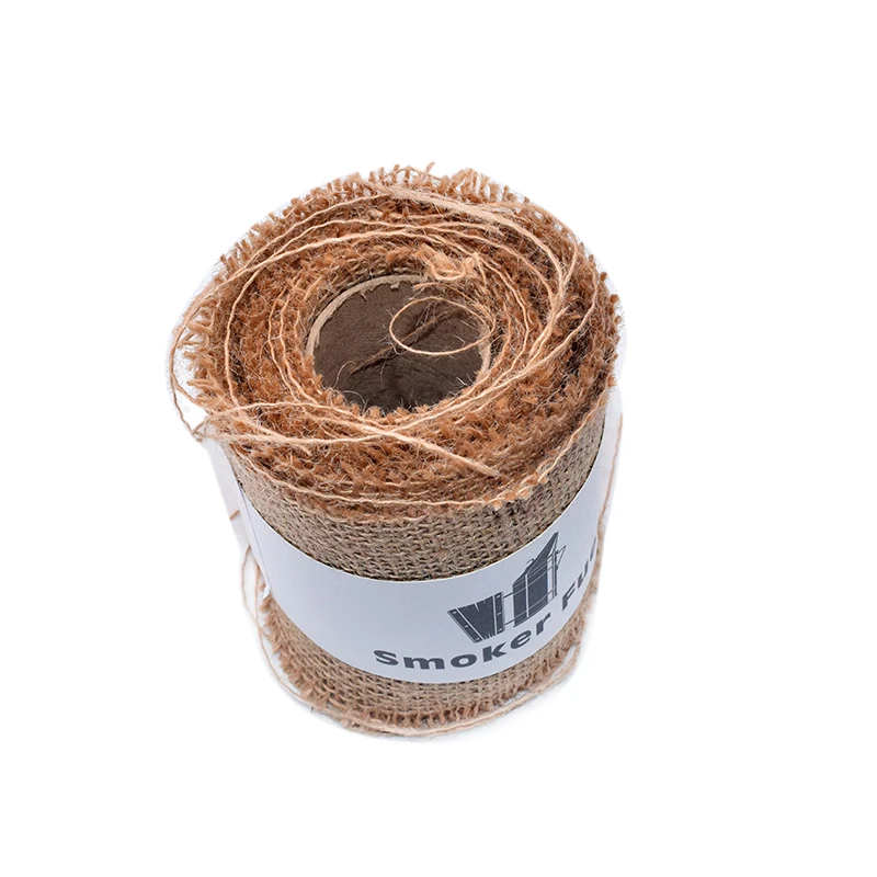 300CM/Roller Beekeeping Natural Hessian Bee Smoker Fuel Cleaner Smoke Less Irritant to Bees Beekeeping Equipment