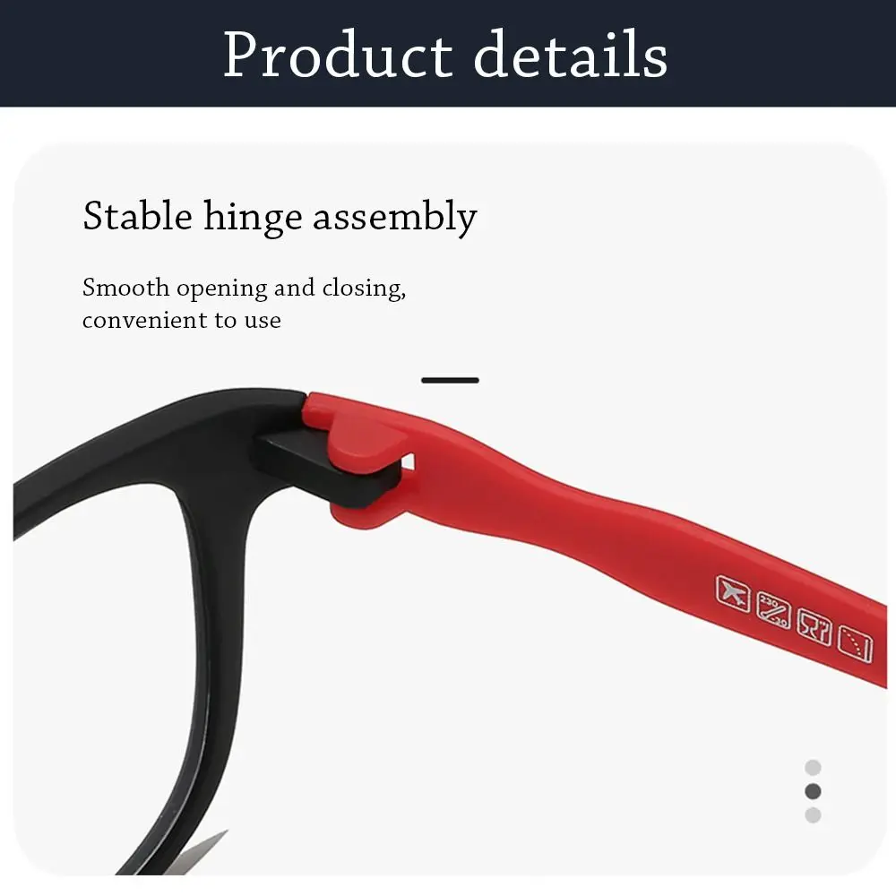 ضبط تلقائيًا نظارات القراءة المضادة للضوء الأزرق للرؤية الليلية المضادة للأشعة الزرقاء نظارات التكبير الذكية بالقرب من خفيفة البعيدة #2