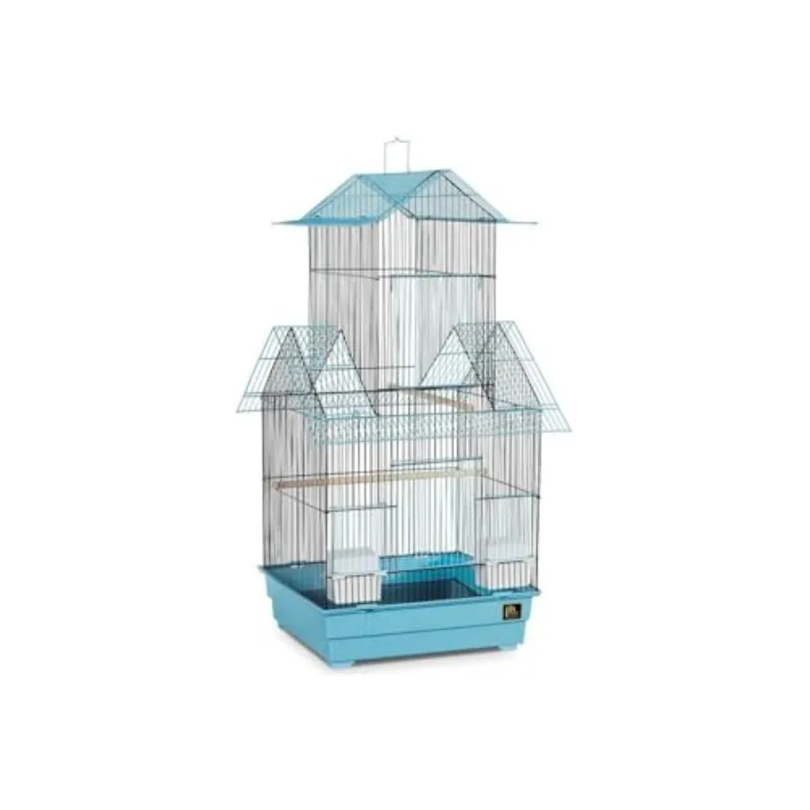 

Beijing Bird Cage for Home Use Steel with Blue and Black Finish Rust-Resistant Coating and Easy-Clean Design