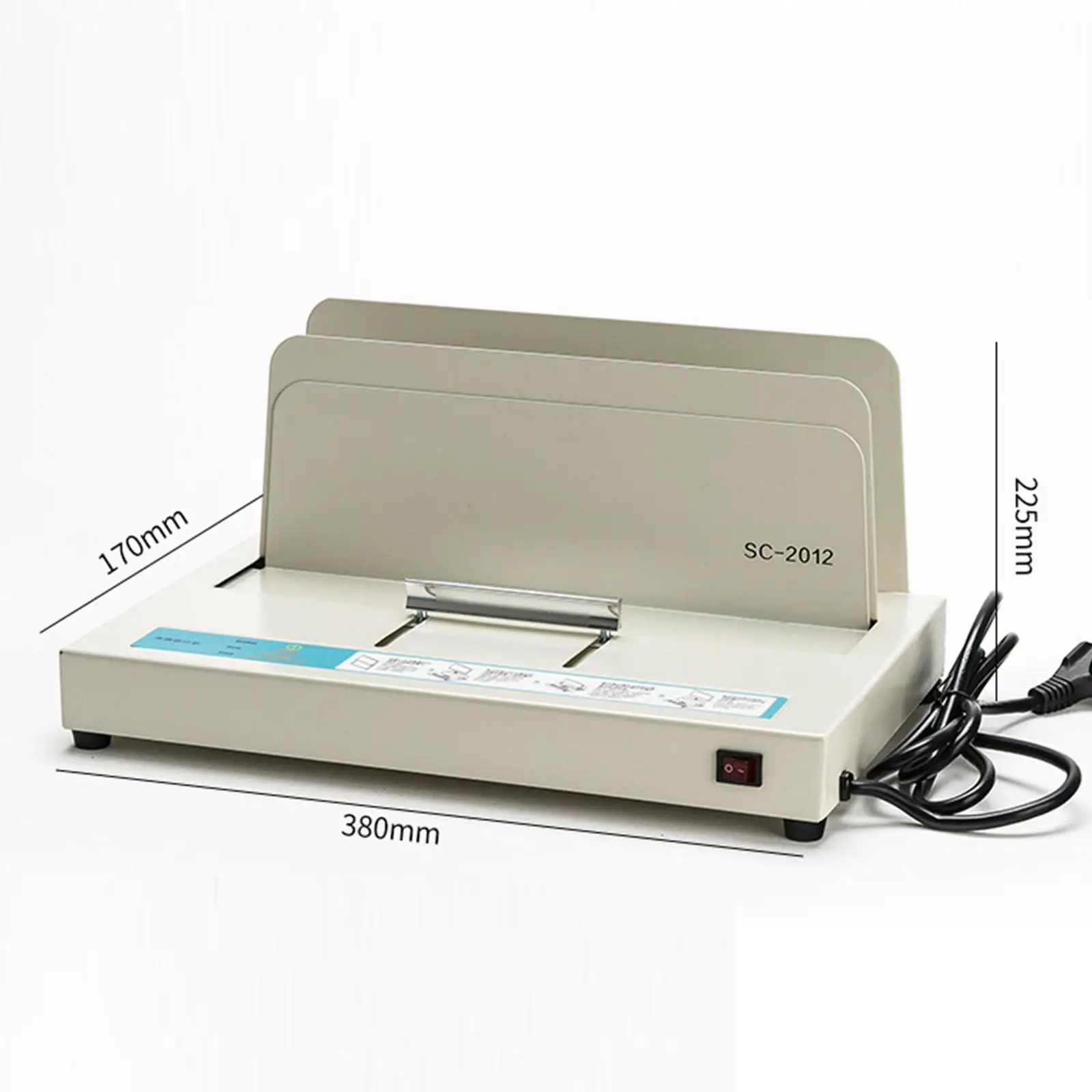 Переплетная машина с американским адаптером толщиной 1-50 мм, электрическая переплетная книга для контрактных документов, счетов, офисных книг