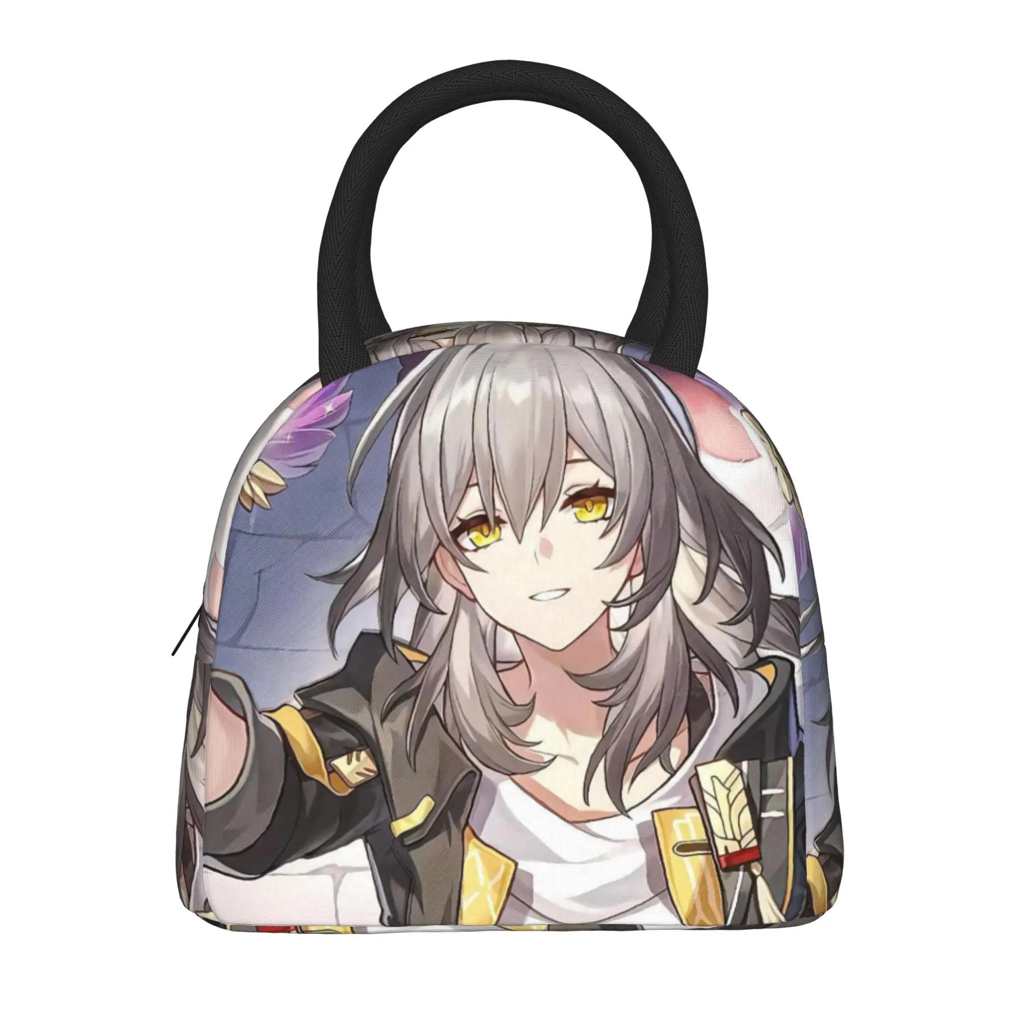 Insulated Lunch Tote Bag Honkai Star Rail Accessories  Lunch Food Box INS Trendy Cooler Thermal Lunch Box For Outdoor