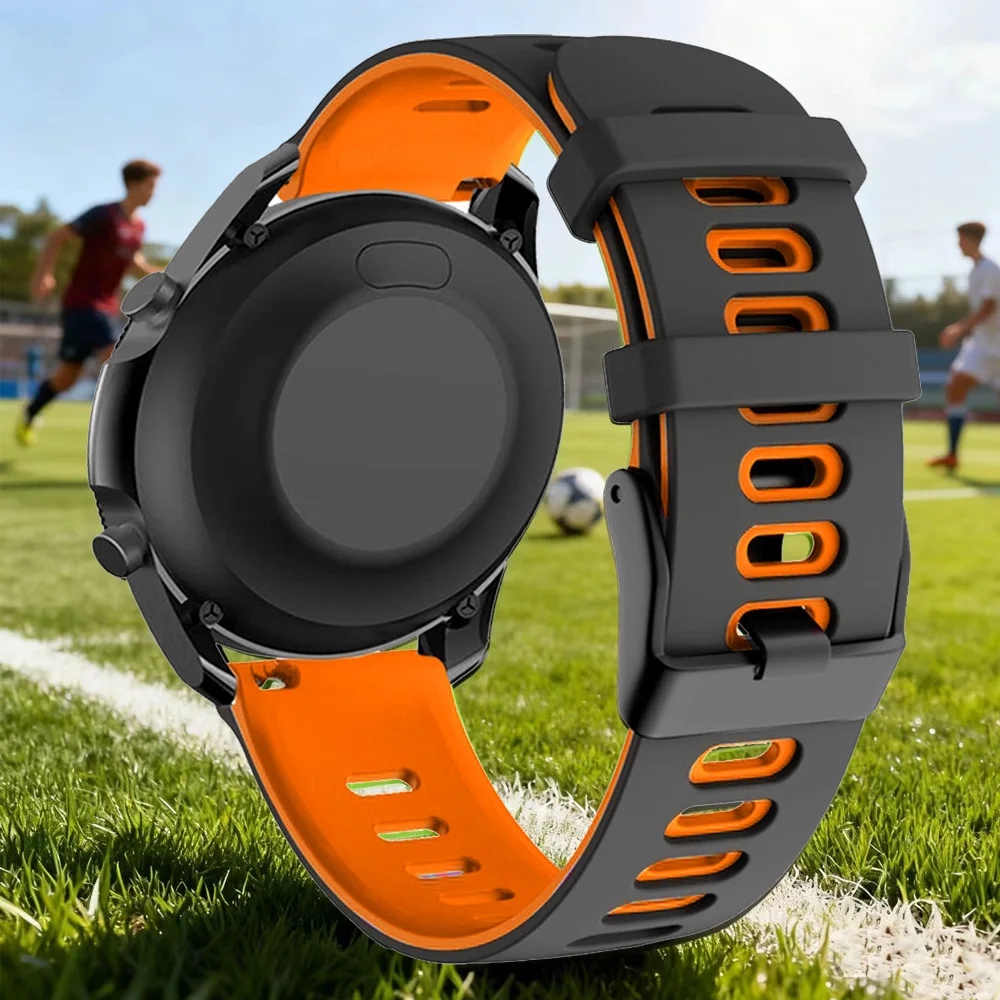 20/22mm Sports Watchband For COLMi M42 i28 Ultra I31 P86 P76 C81 V76 Silicone Strap For COROS PACE 4 3 APEX 4 42mm Soft Bracelet