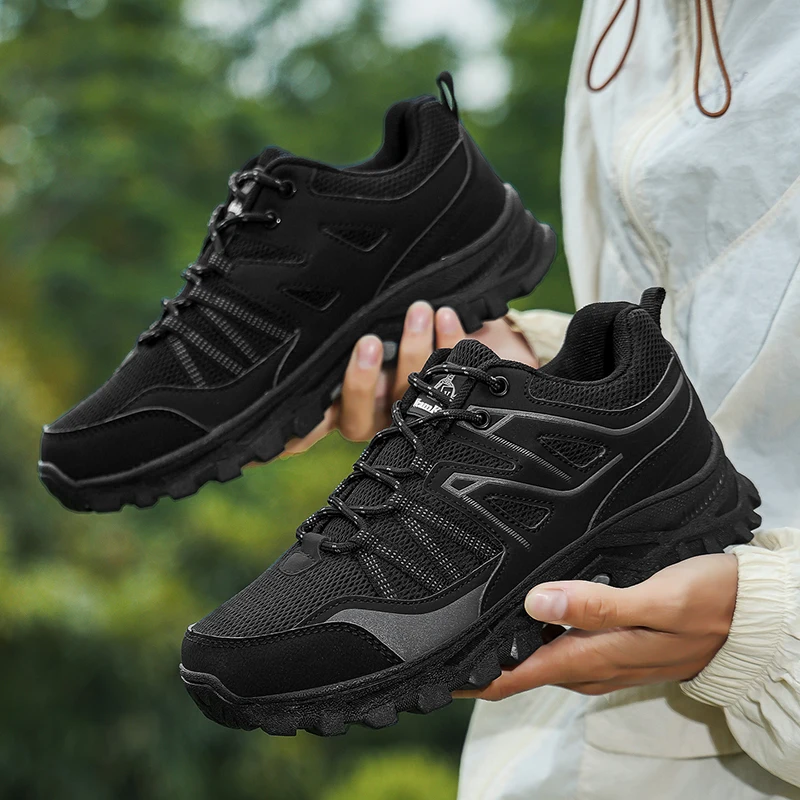 

Men's Shoes 2026 New Summer Breathable Non-Slip Work Safety Casual Outdoor Sports Soft-Soled Hiking Trendy Shoes