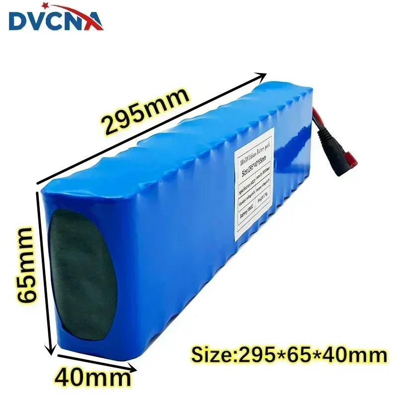 2025 Neuer 60V 16S2P 38Ah 18650 Lithium-Ionen-Akku 67,2V 38000mAh mit BMS 1000W BMS+ Original-Ladegerät