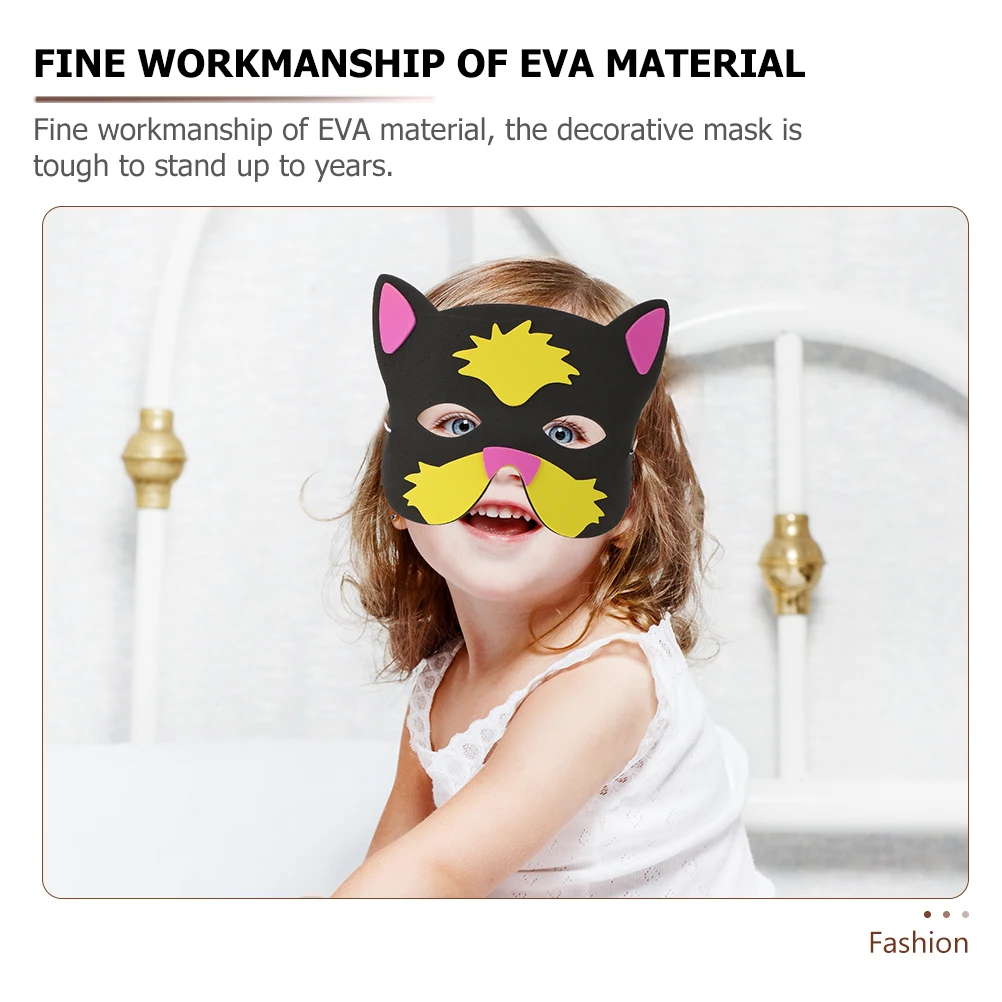 

13pcs Animal Masks EVA Material Cartoon Design Reusable Cosplay Party Favor Festival Accessories Halloween Decorations