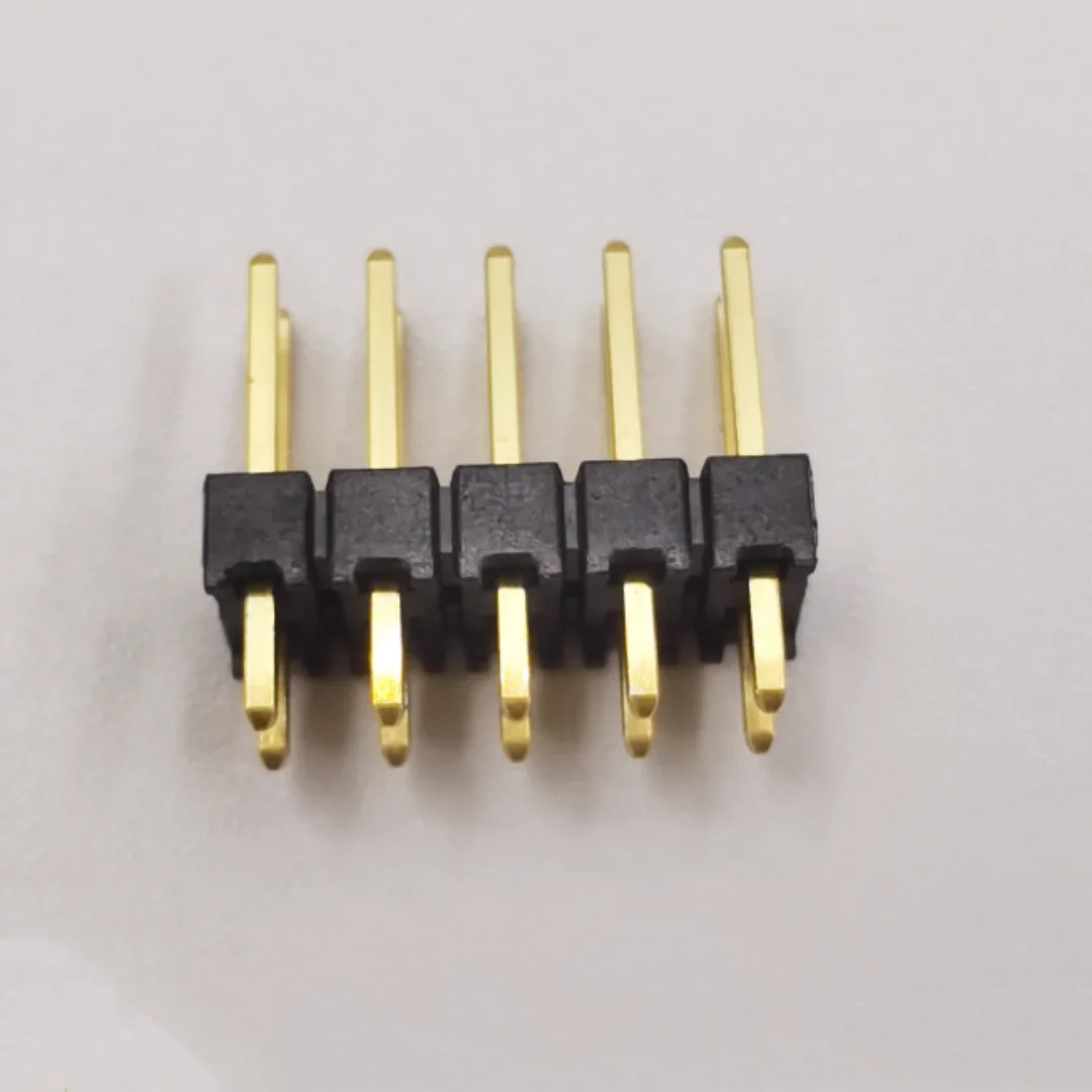 50PCS/LOT TSW-105-07-G-D 2.54MM Double Row 10Pin Connector Male Pin Socket Gold Plated