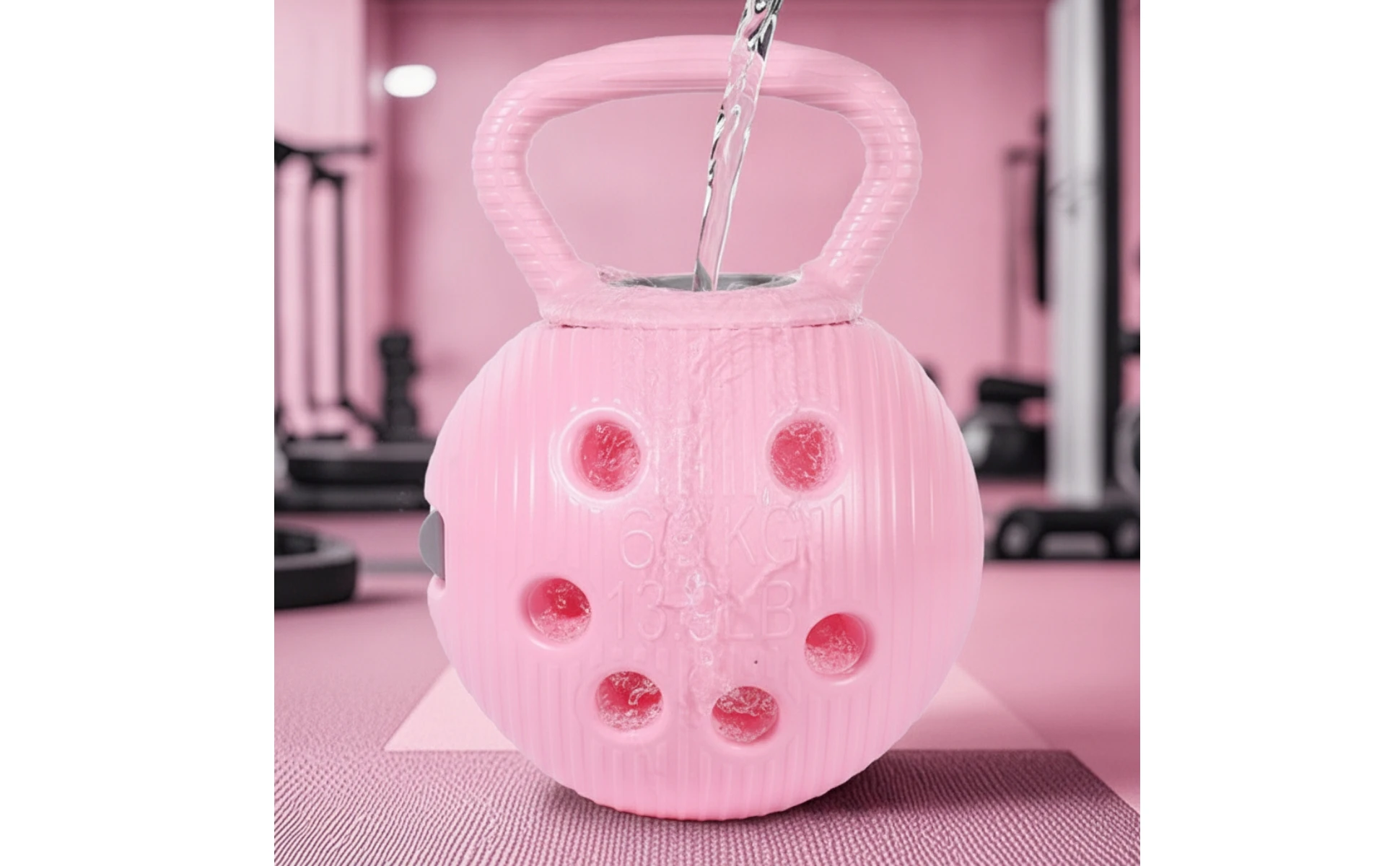 Multi-Handhold Kettlebell Hollow Kettlebell with Grip Openings Training Weight Comfortable Odorless for Fitness Enthusiasts