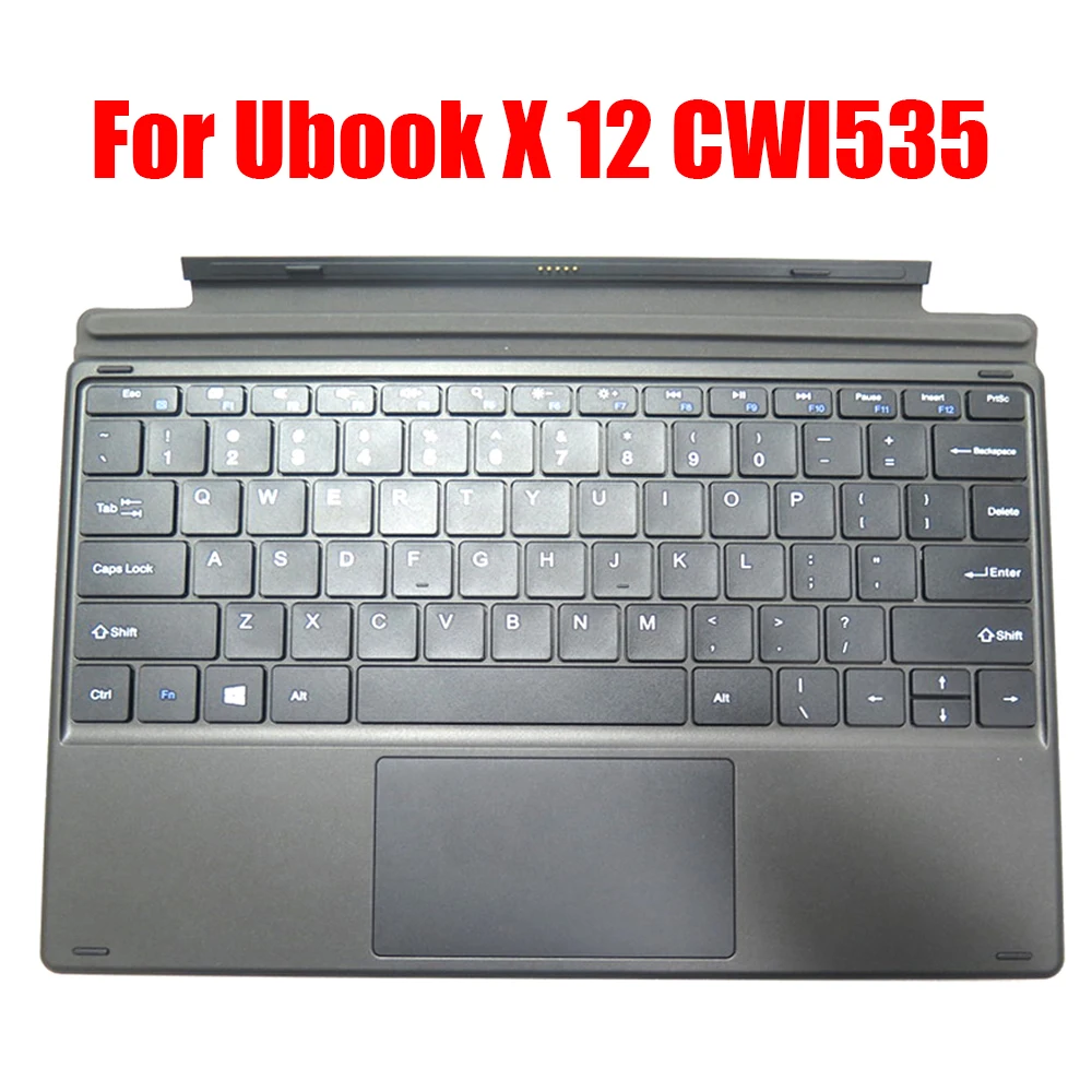 

Laptop Palmrest For Chuwi For Ubook X 12 CWI535 With English US Keyboard Dock Black New