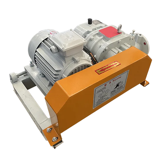 

Big Volume High Pressure Electric Three Lobe Roots air Blower for Flour Transportation