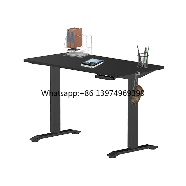 Office Ergo Computer Ergonomic Hand Crank Lifting Table Manual Height Adjustable Sit Standing Desk Leg Frame