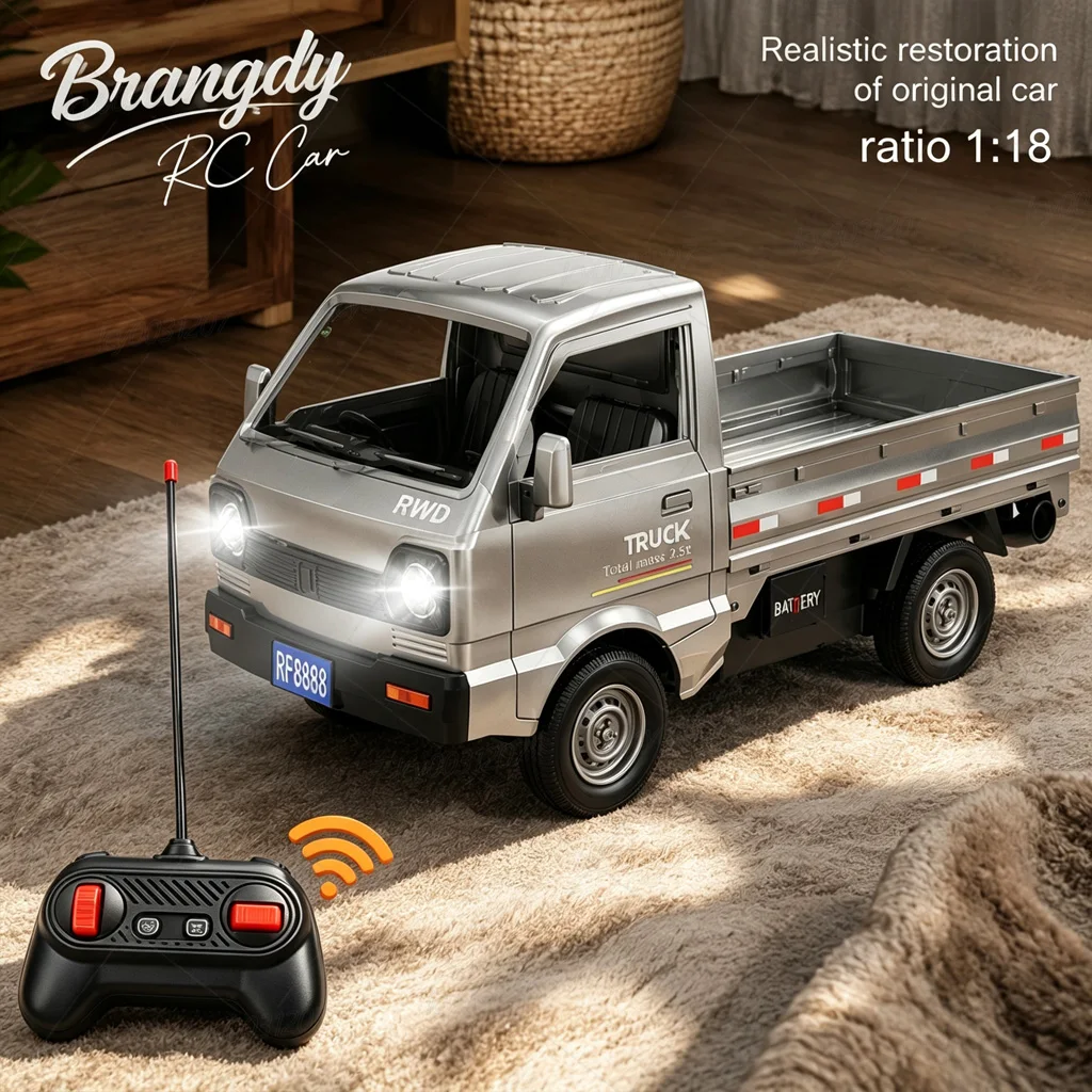 Carrinho RC 4x4 K31 Escala 1:16 2.4G de Liga Metálica, Caminhão de Escalada e Drift Elétrico, Brinquedo Modelo para Meninos, Presente de Natal Infantil