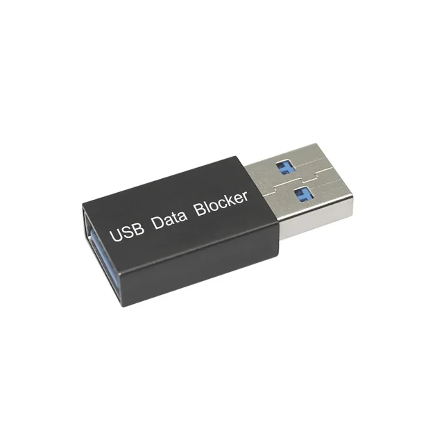 Bloccanti Anti-hacking USB bloccanti di sincronizzazione dei dati connettori USB contro adattatori di sollevamento del succo per il blocco dei dati