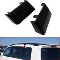 Black Roof Rack Rail Cover Protection Cover Shell for Toyota Highlander 1998-2005 2006 2007(Center Cover Driver，Passenger Side