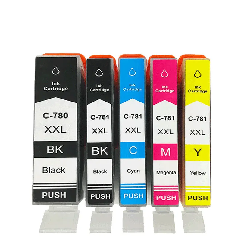 PGI-780 CLI-781 PGI780 Compatible Ink Cartridge for Canon 780 781 PGI780 CLI781 PIXMA TS707 TR8570 TS8170 TS8270 TS9170 Printer