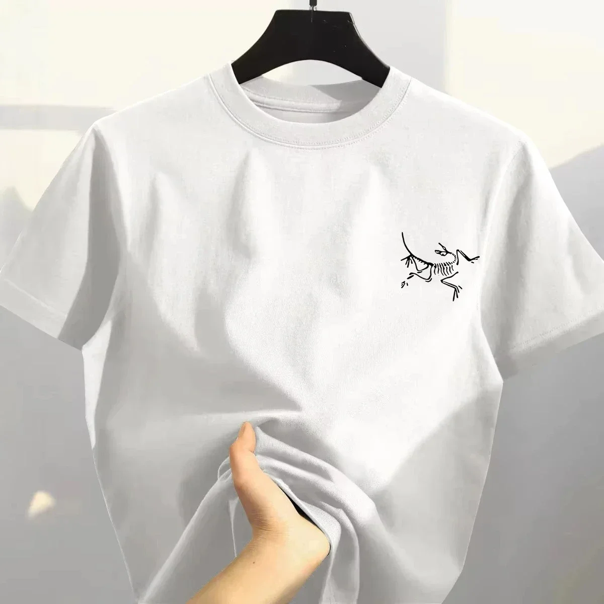 Camisetas gráficas para Hombre, Ropa para Hombre, Camiseta Y2k de manga corta con cuello redondo, Ropa para Hombre, novedad en Top y camisetas para Hombre 25980
