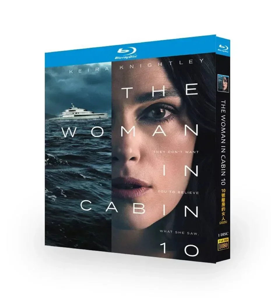 The Woman in Cabin 10 (2025) 1-Disc Blu-ray Disc New Sealed Box Set High Definition BD