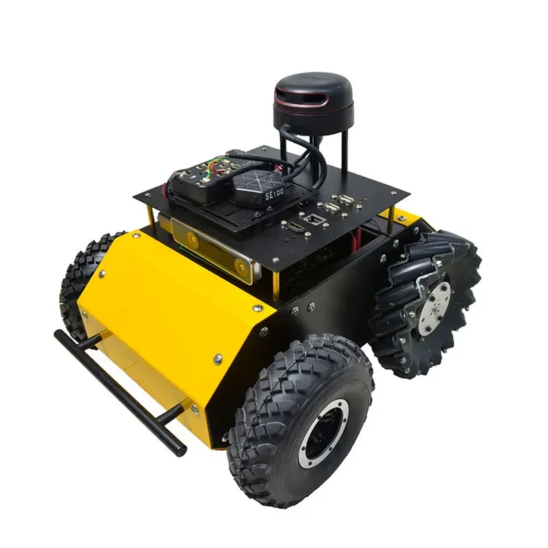 Path Rover UGV Mecanum Wheel Robot ROS navigation with Lidar for Research