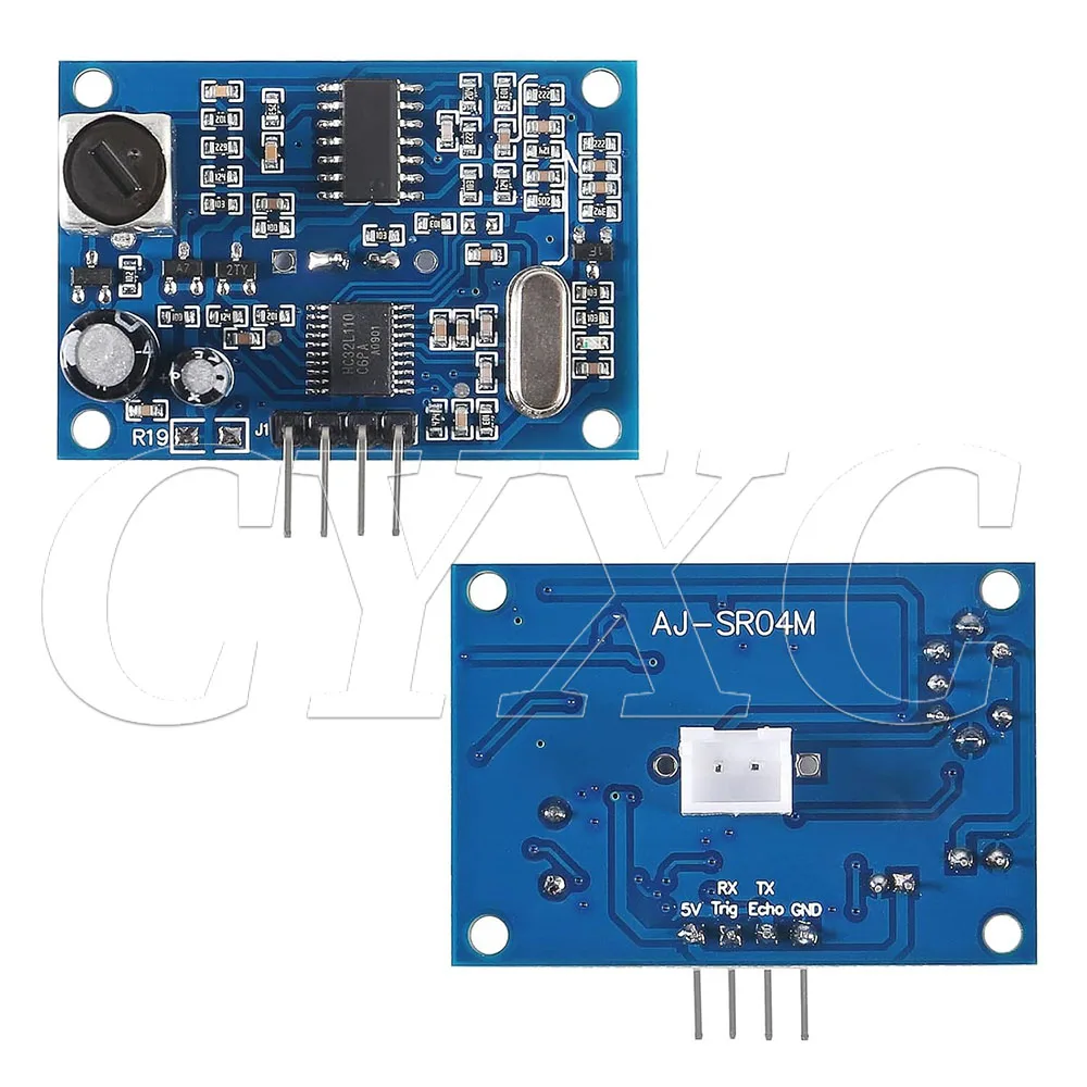 1-10 قطعة وحدة بالموجات فوق الصوتية مقاوم للماء JSN-SR04T/AJ-SR04M مقاوم للماء متكامل قياس المسافة محول الاستشعار