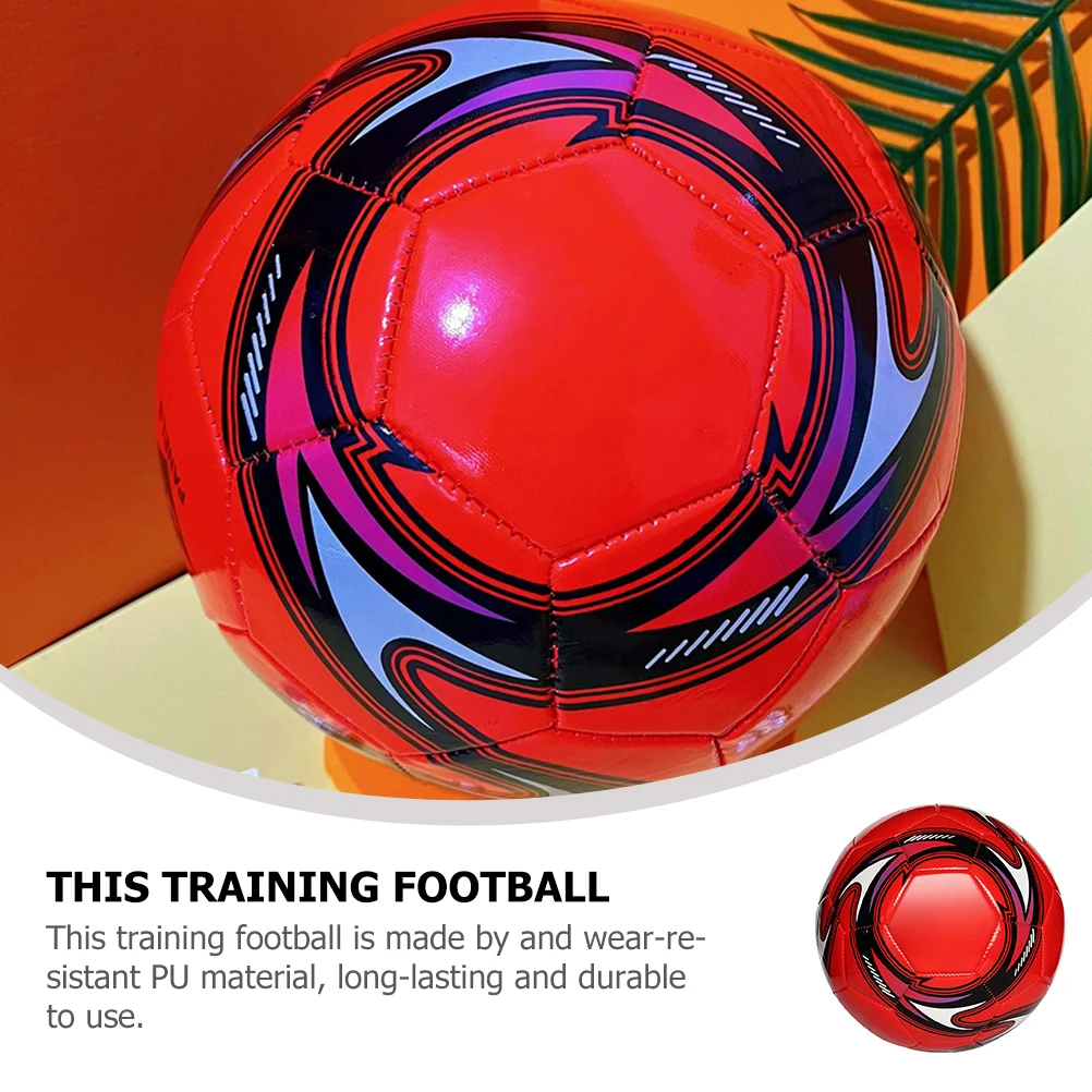 

Kids Football Training Ball Wear Resistant Pu Material Lightweight Toddler Soccer Ball Size 5 Pvc Outdoor Play Training Football