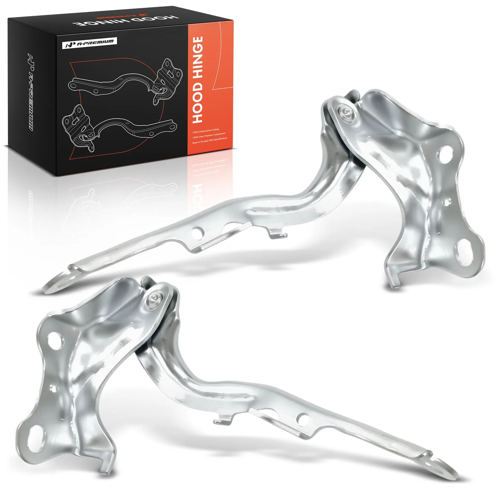 A-Premium Pair Front Driver & Passenger Side Hood Hinge for Toyota Avalon 2000-2004