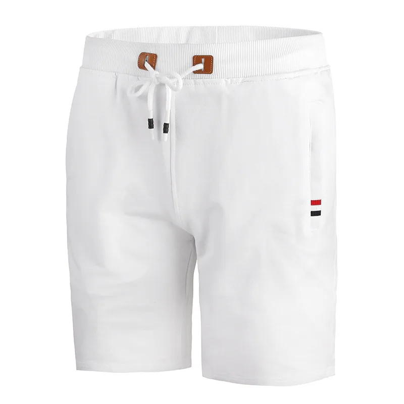 Y2k Men Casual Shorts New Summer Male Fashion Casual Short Men's Solid Color Fitness Breathable Shorts Men Drawstring Shorts