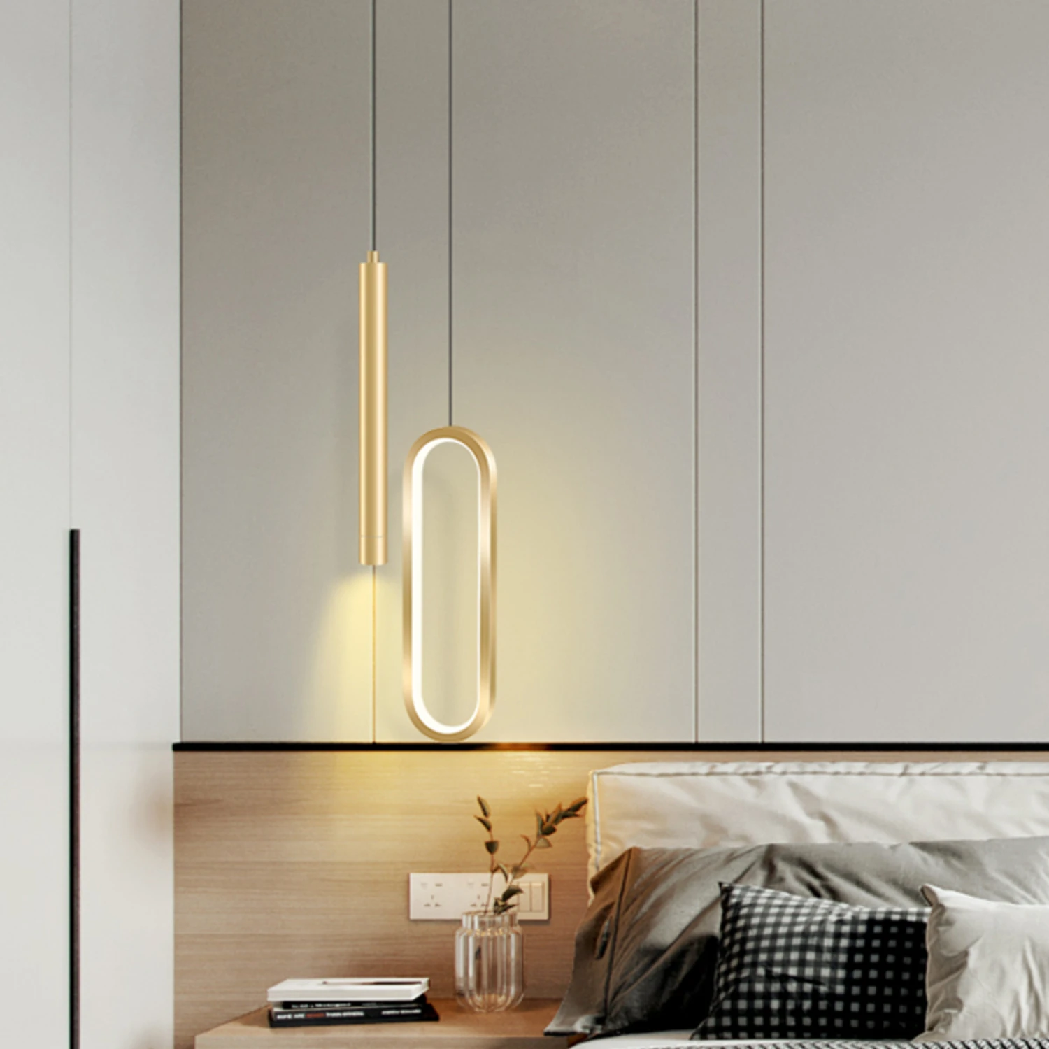 Nieuwe ideale binnenverlichtingsarmatuur voor eettafels, woonkamer, nachtkastje en keuken - Stijlvolle en elegante Scandinavische LED-hanger